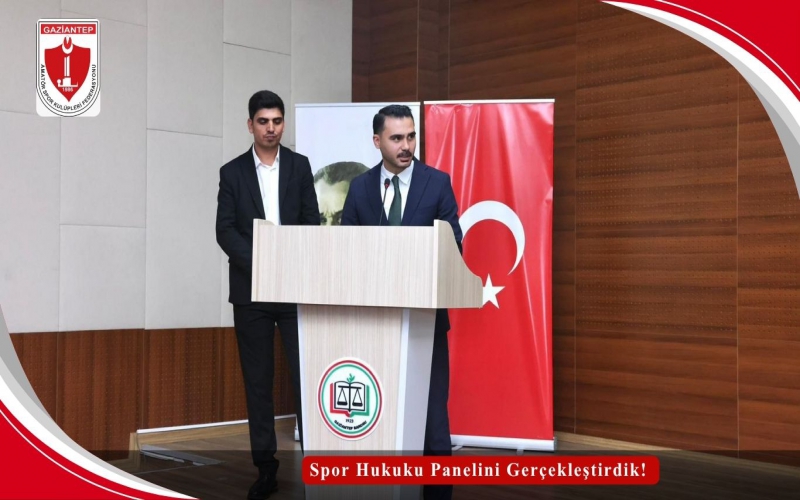 Spor Hukuku Panelini Gerçekleştirdik!